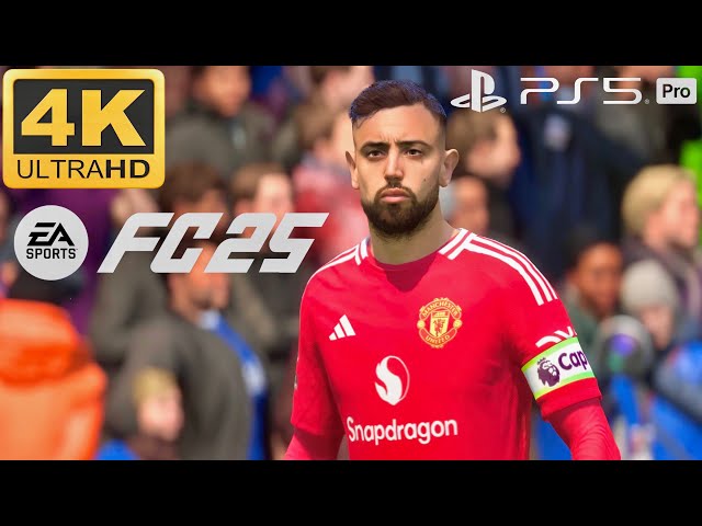 EA FC 25 - Everton Vs Manchester United - Premier League 24/25 Full Match | PS5 PRO 4K