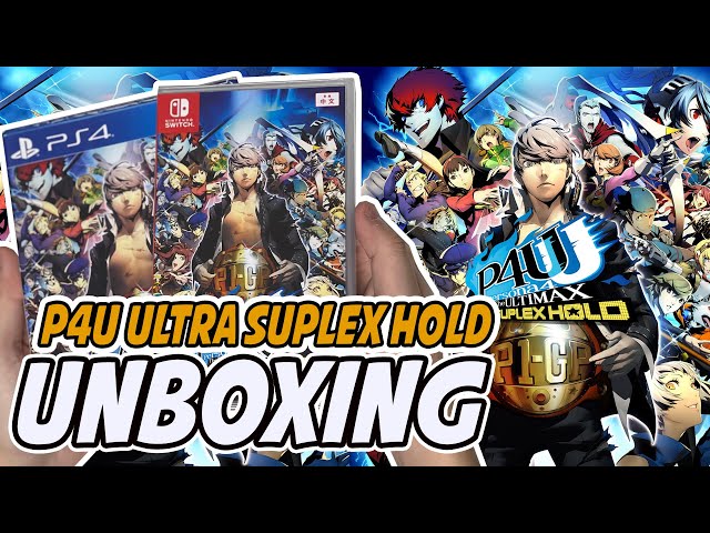 Persona 4 the Ultimax Ultra Suplex Hold (PS4/Switch) Unboxing