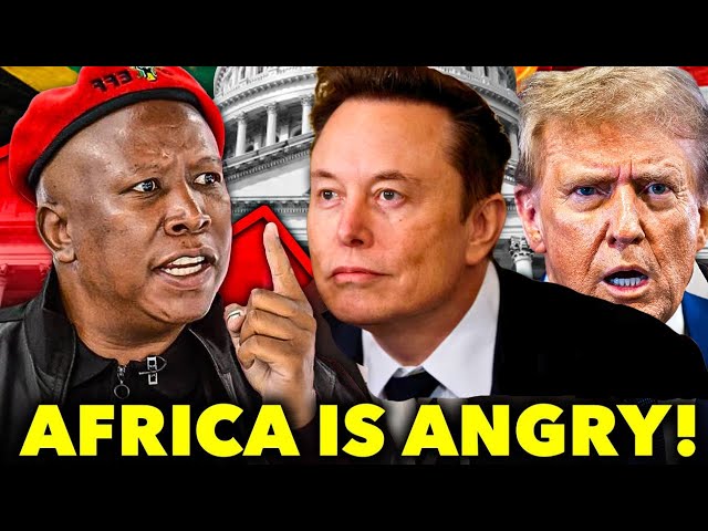 🔴 LIVE: Julius Malema’s EXPLOSIVE Speech on White South Africans Leaving Sends SHOCKWAVES!