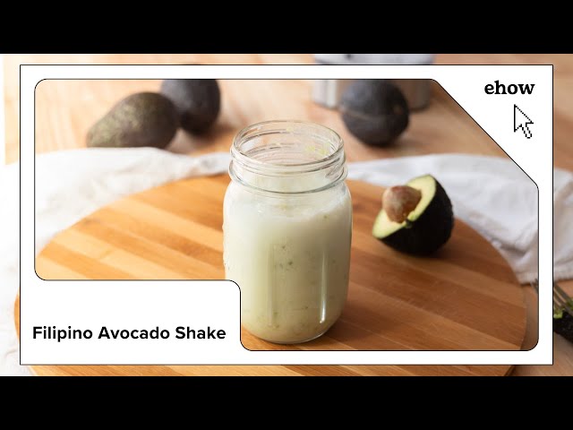 Filipino Avocado Shake