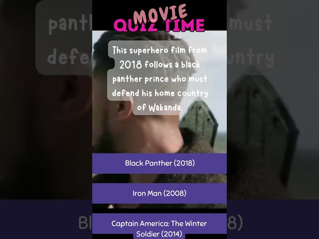 Test Your Movie Knowledge! Quiz (Short & Fun)