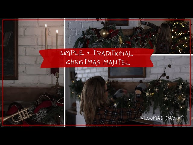 🎄🎄 Create a BREATHTAKING Christmas Mantel with These Easy Tips!