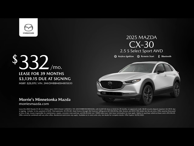 Mazda CX-30 02/01/2025 4907172