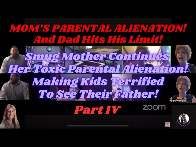 Part 4 Smug Mother Continues Toxic Parental Ali⍷n⍺ion! Making L!ds Terrified To See Their Father!