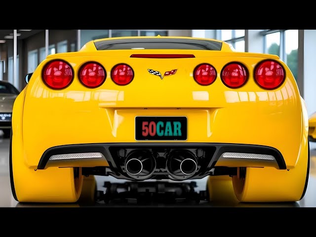 2025 Chevrolet Corvette C6 New VIP Concept – The Golden Thunder on Wheels