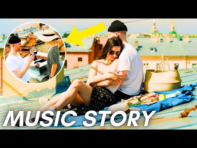 Music Story: Rooftop Date 💛 (Visual Storytelling)