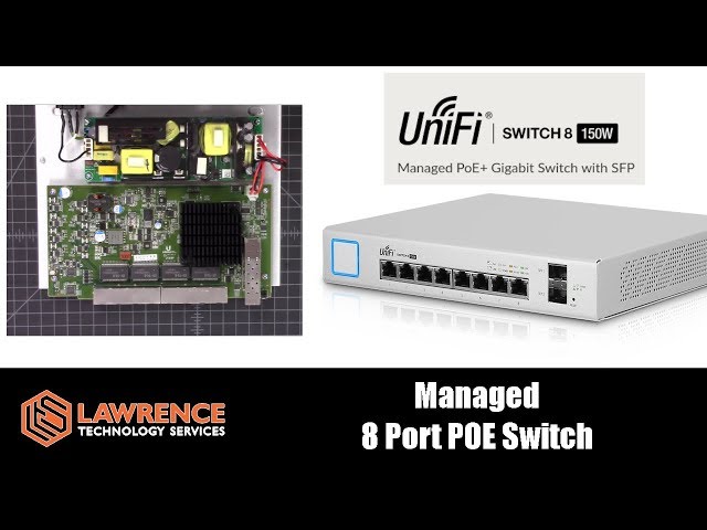 Ubiquiti Networks Unifi 8 Port Managed 150w POE Switch Review