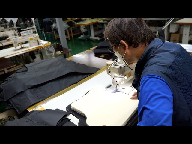 Process of Making Stab Resistant Vest. Korean Body Armor Factory.