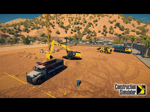 Construction Simulator U.S. Map 🚧 Timelapse 👷‍♂️Multiplayer👷‍♂️ Gameplay 🚧 Build A Food Court