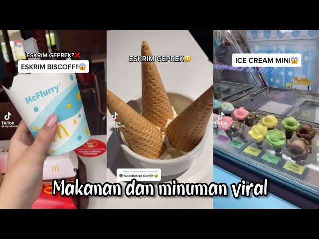 ADA TELOR BARBIE?! TIK TOK MAKANAN DAN MINUMAN VIRAL🤍✨|| cr : elysaberth