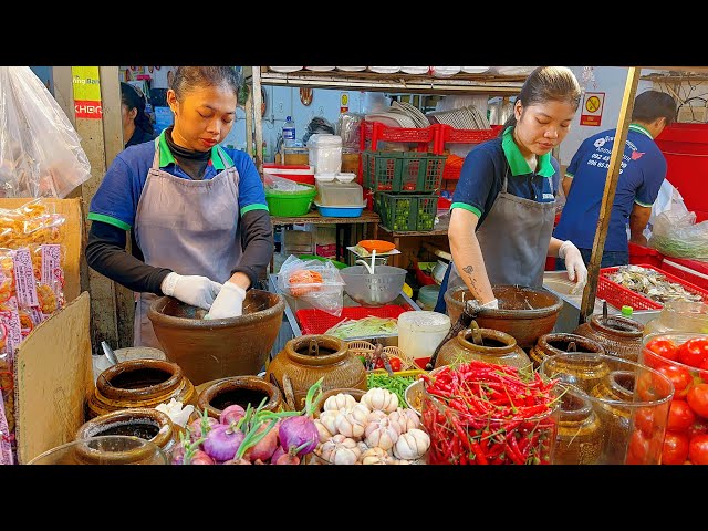 Top Food In Cambodia is Papaya Salad with Salmon #foodtours #cambodianfoodtour #kohrong