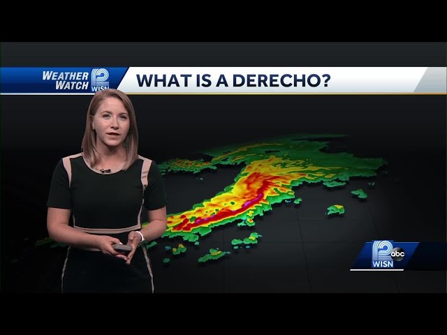 Derecho possible across Wisconsin