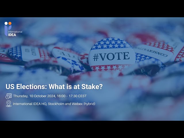 US Elections: What is at Stake?