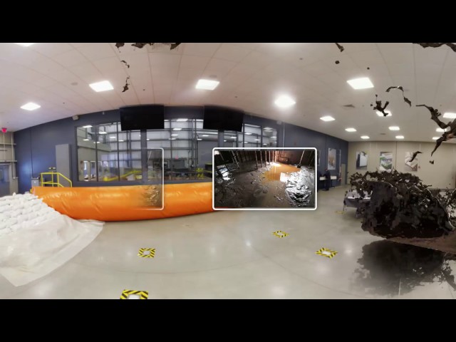 Flood 360 Degree Experience at the FM Global Natural Hazards Laboratory