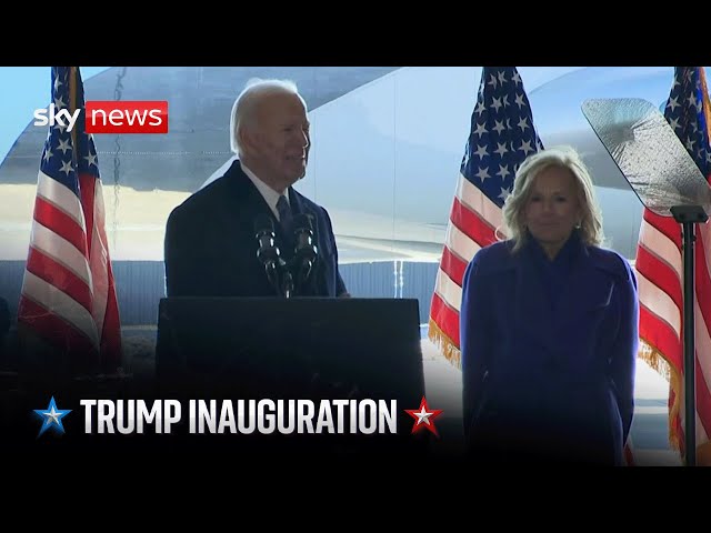 Biden speaks after Trump's address