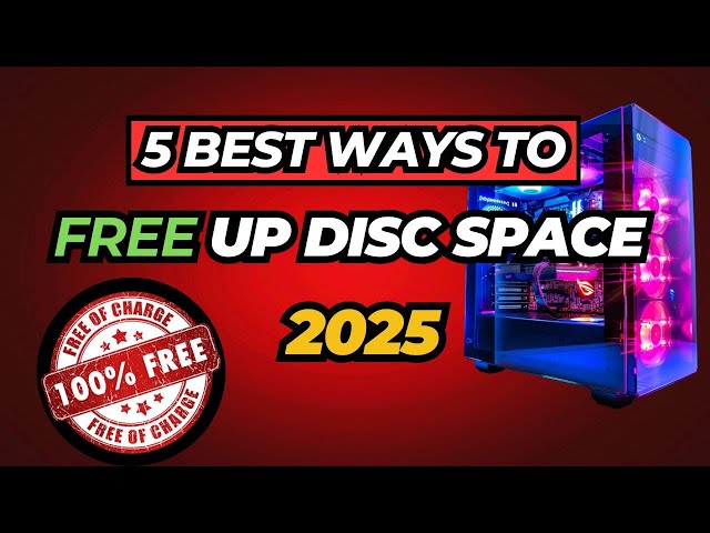 How to FREE UP Disk Space on Windows 11/10/8/7 (2025)