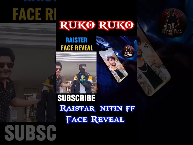 Raistar X Satvik Face Reveal 😱 #raistar #satvik #facereveal #freefire #shorts #trending