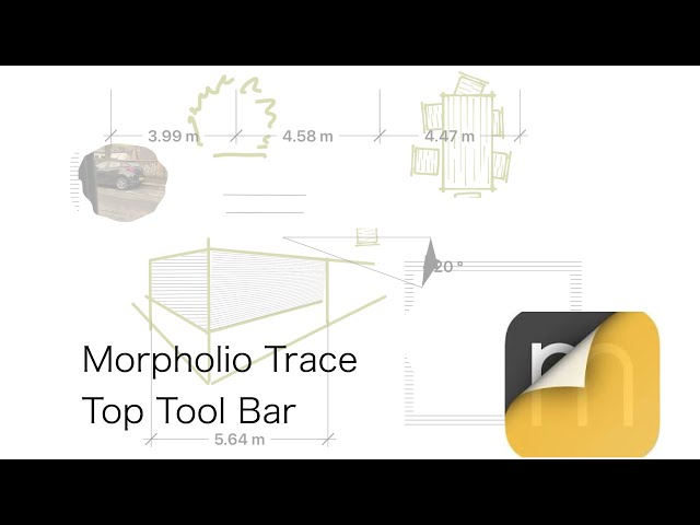 Morpholio Trace User Guide Top Tool Bar