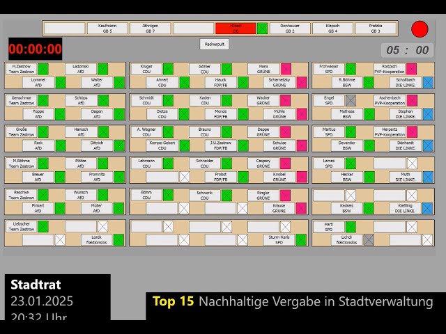 #staDDrat am 23. Januar 2025 Nachhaltige Vergabe in der Stadtverwaltung fördern