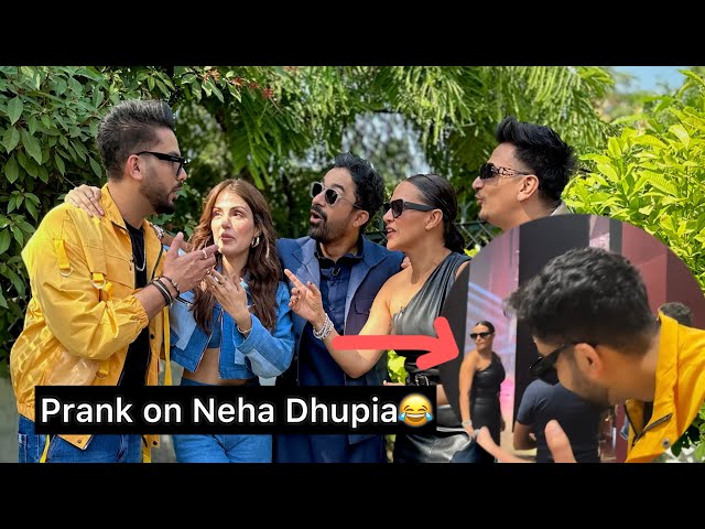 Prank on Neha Dhupia😄 |Roadies Chandigarh Auditions- Elvish Yadav Vlogs