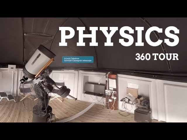 Physics and Astronomy 360 facilities tour