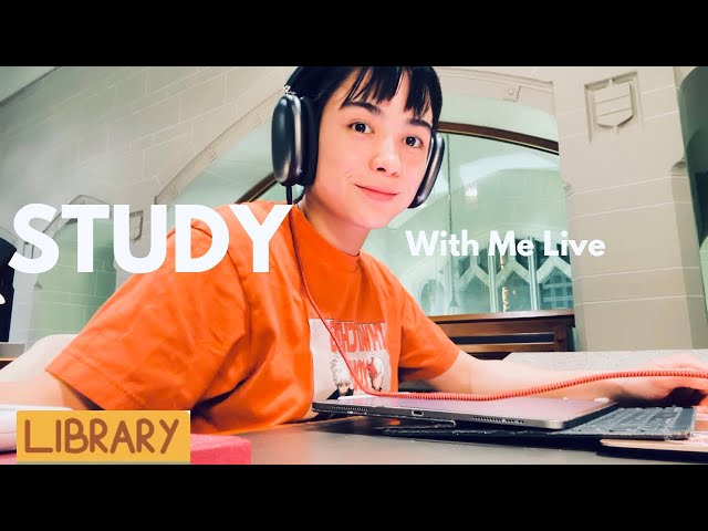 🔴 5 Hours  Study With Me LIVE | Pomodoro ⏳ | Deep Focus | Study Motivation & Productivity