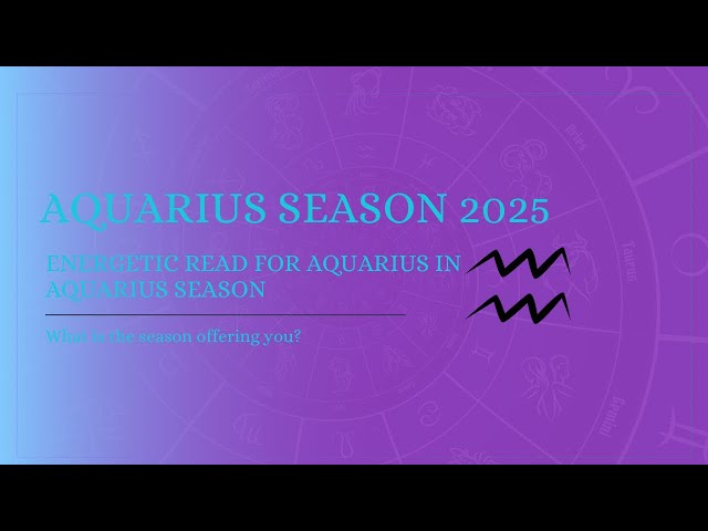 Aquarius ♒️in Aquarius Season | February 2025 Tarot Reading