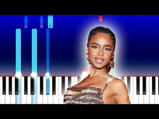 Tyla Dance Challenge - Pop Like This pt 2 - prodbycpkshawn (Piano Tutorial)