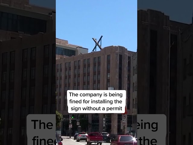 'X' sign removed