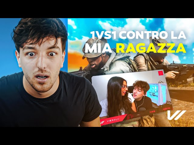 1v1 contro la MIA RAGAZZA su WARZONE!