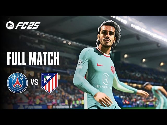 FC 25- PARIS SG vs ATLÉTICO MADRID - Champions League Full Match | PS5 4K60