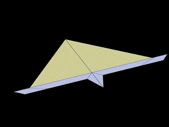 Jaguar paper airplane how to make