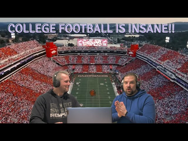 British Guys react to the POWER of College Football! PUMP UP 2023!