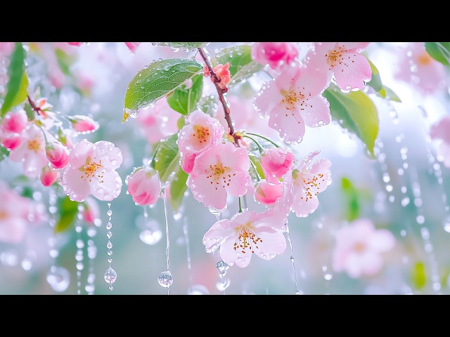 Flower Therapy Music ~  Let Go of Stress, Melt Away Anxiety & Find Serenity 🌿 Embrace Tranquility 🌸