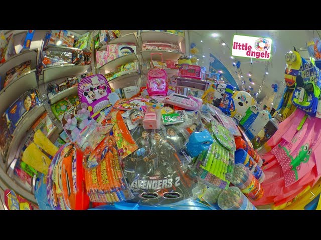 360° VR 🎠Largest Kids Shop🛍 Dhaka 🇧🇩 School Stationeries🌞Rain Gear☔