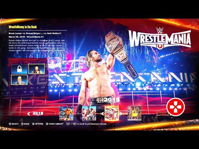 WWE 2K24 Showcase - Brock Lesnar vs Roman Reigns | WrestleMania 31