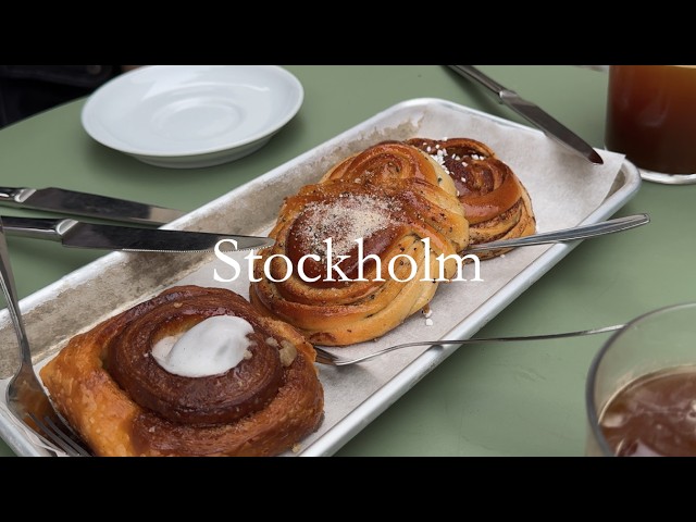 🇸🇪 Sweden Travel Vlog • Scandinavia Episode 4 / Food & Drinks & Shopping and more in Stockholm