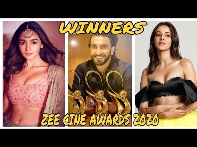 ZEE CINE AWARDS 2020 | WINNERS LIST