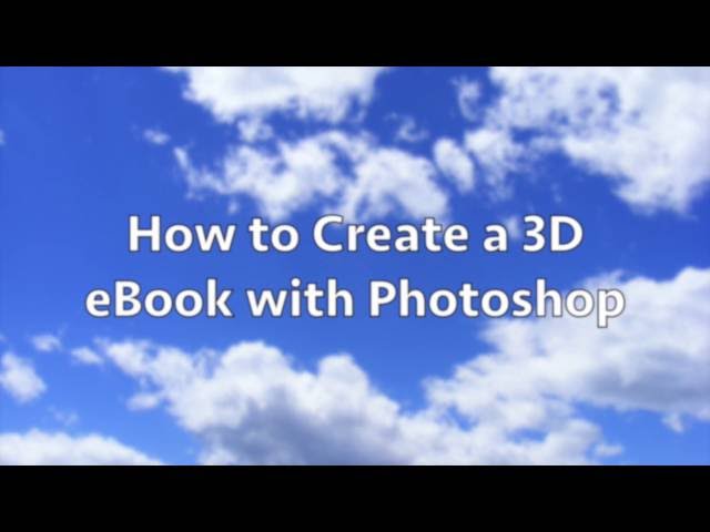 How to Easily Create a 3D eBook Cover with Photoshop in Under 3 Minutes