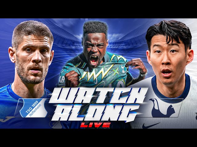 HOFFENHEIM VS TOTTENHAM ‪LIVE | EUROPA LEAGUE WATCHALONG with EXPRESSIONS