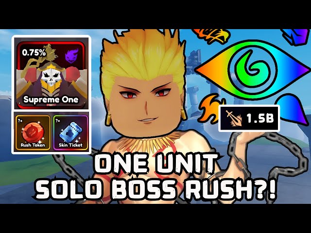 GILGAMESH Can Solo The New Boss Rush?! | Anime Last Stand