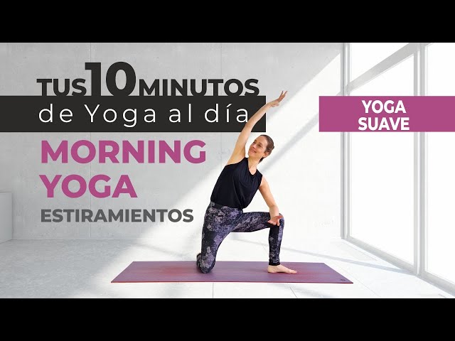 10 Min YOGA por la MAÑANA |Estiramientos Fáciles para empezar el día relajadamente |Patry Durán Yoga