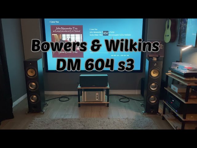 Bowers & Wilkins DM604 S4-Oppo203-Qobuz & Roon