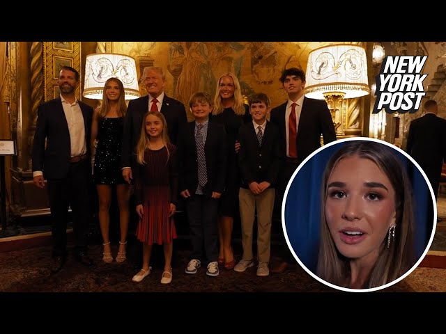 Kai Trump provides inside look at election night at Mar-a-Lago in YouTube vlog: ‘It made me tear up’