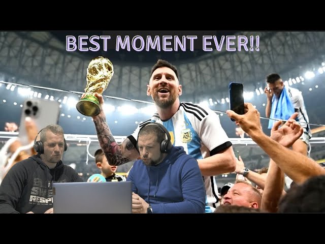 British Guys react to the GOAT Messi's Unbelievable World Cup Journey to VICTORY!!