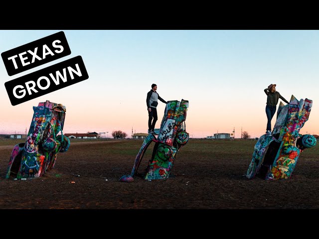 We Found CARS HALF BURIED IN THE GROUND in Texas - Cadillac Ranch