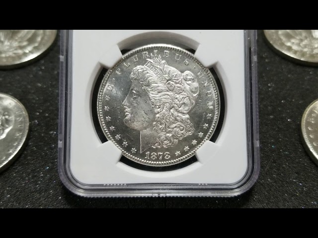 1878 S Morgan Silver Dollar MS 64