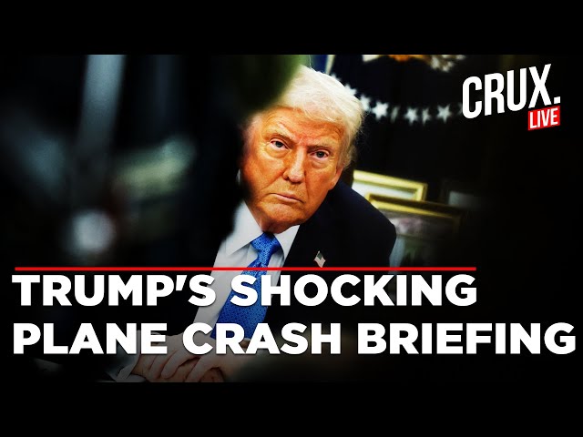 Trump Live | Trump Speech | President Donald Trump Blames DEI For Mid Air Collision In Washington