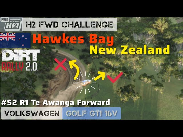 DiRT Rally 2.0 - NEW ZEALAND - H2 FWD CHALLENGE - S2 R01 @ja_gameplay