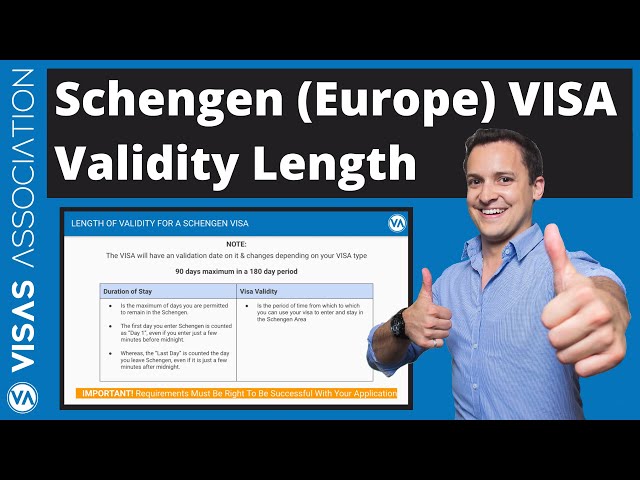 Schengen Visa Length of Validity (Europe Visa)